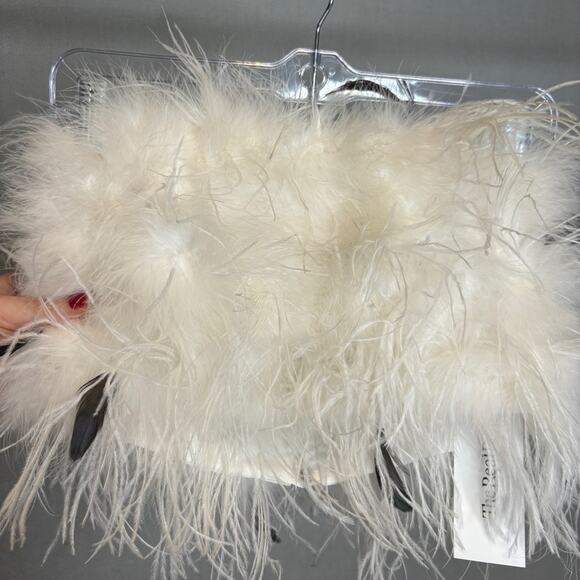 Lamarque Zaina Feather Bustier Top - Picture 9 of 9